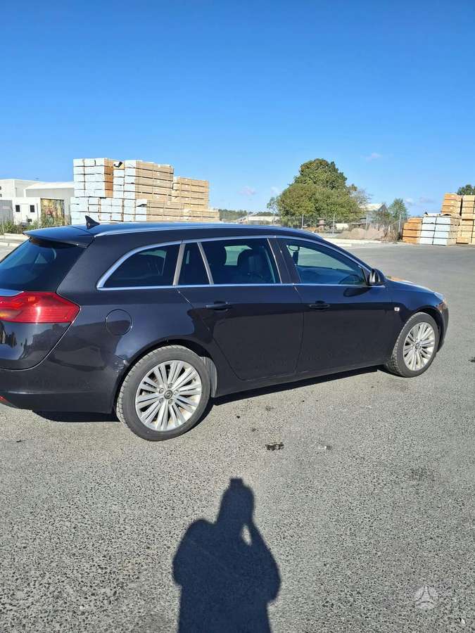 Opel Insignia 2013 — вигляд ззаду
