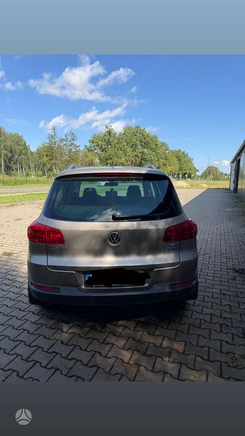 Volkswagen Tiguan 2012 — rear view