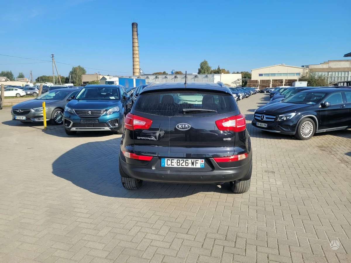 Kia Sportage 2012 — вигляд ззаду