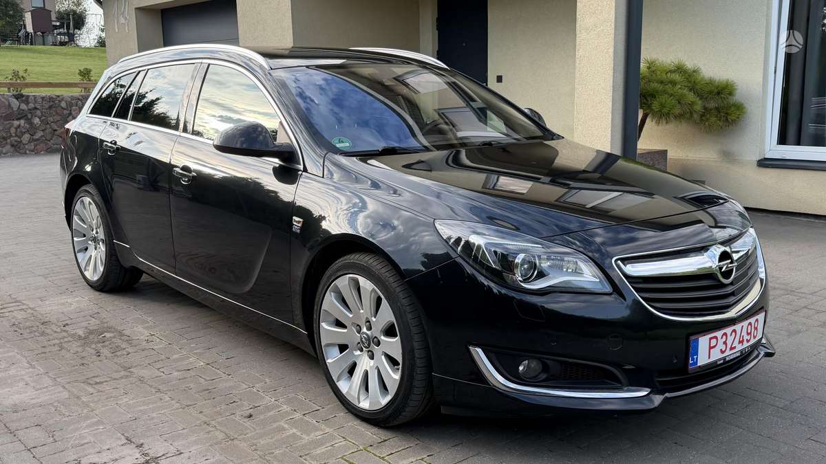 Opel Insignia 2014 — interior