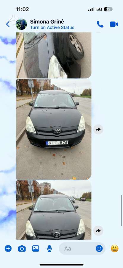 Toyota Corolla 2005 — rear view