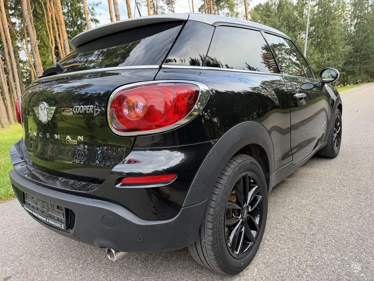 Mini Paceman 2013 — engine 1600 cm³, 111 HP (82kW)