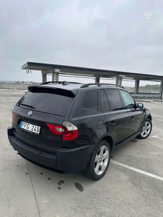 BMW X3 2005 — interior