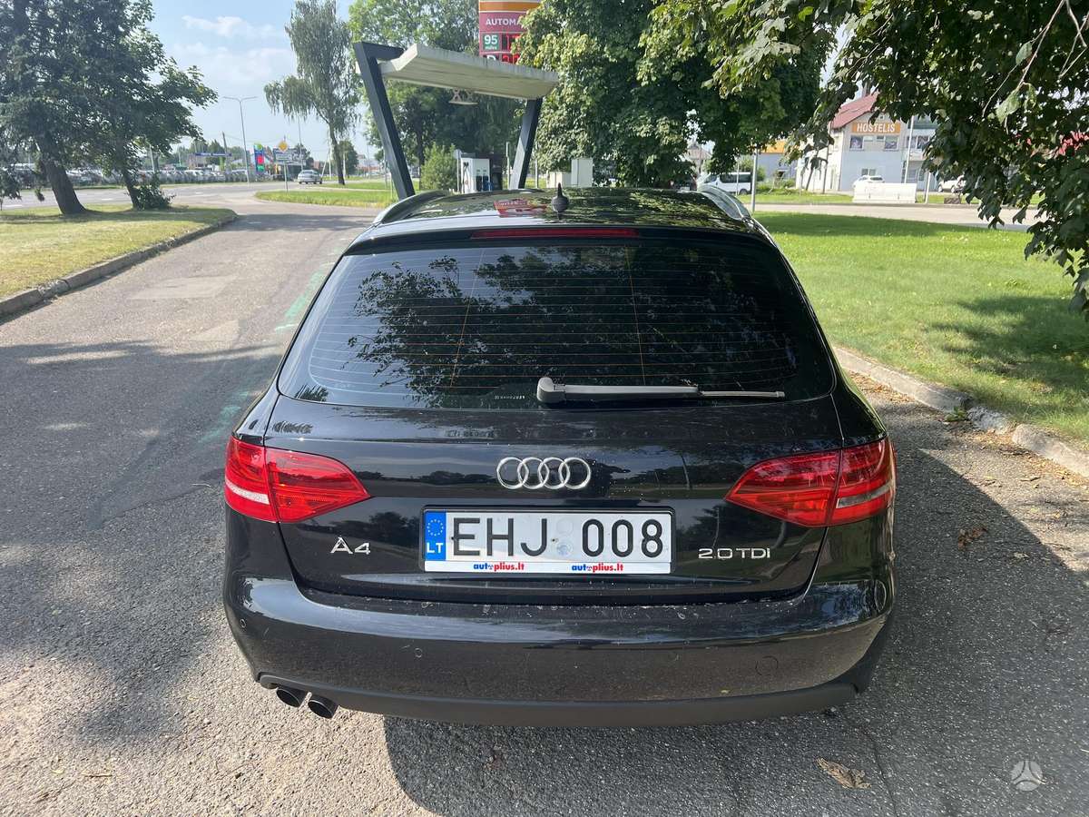 Audi A4 2008 — engine 1986 cm³, 143 HP (105kW)