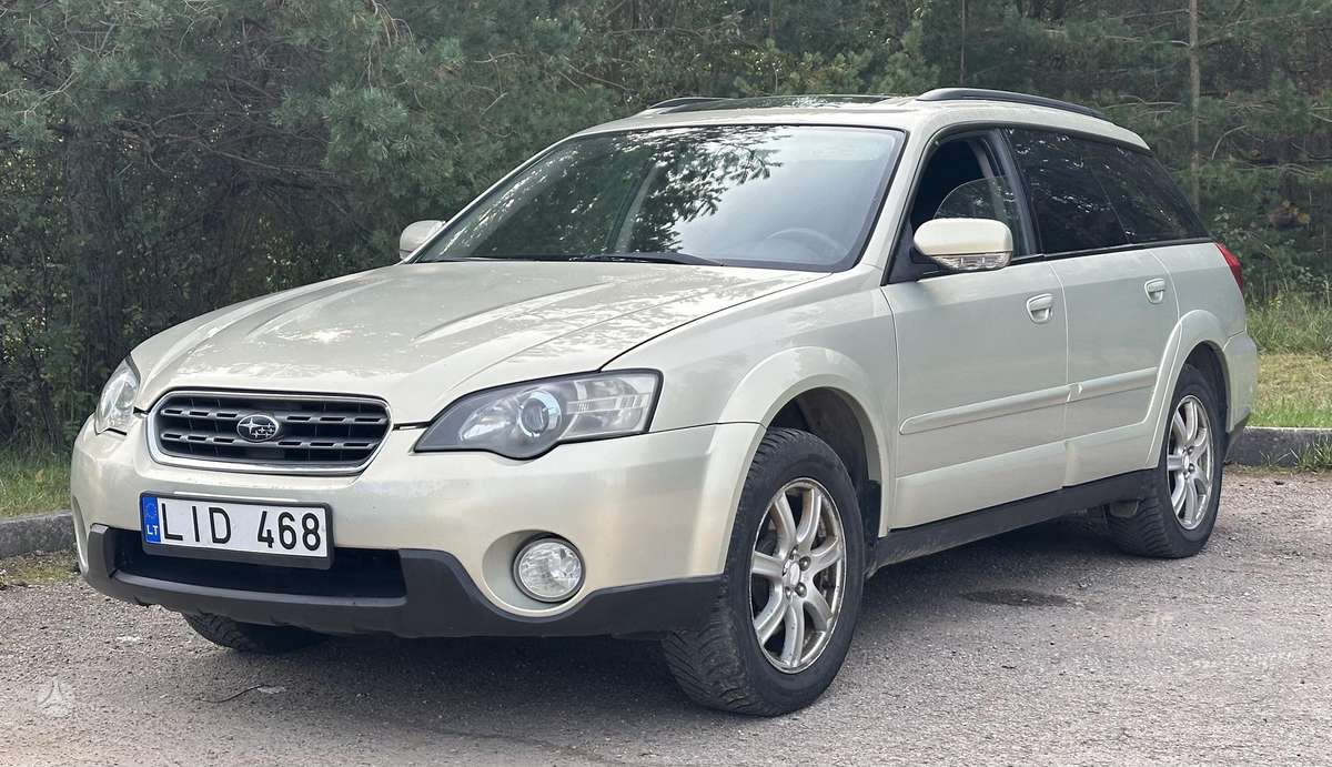Subaru Outback 2004 — engine 2500 cm³, 165 HP (121kW)