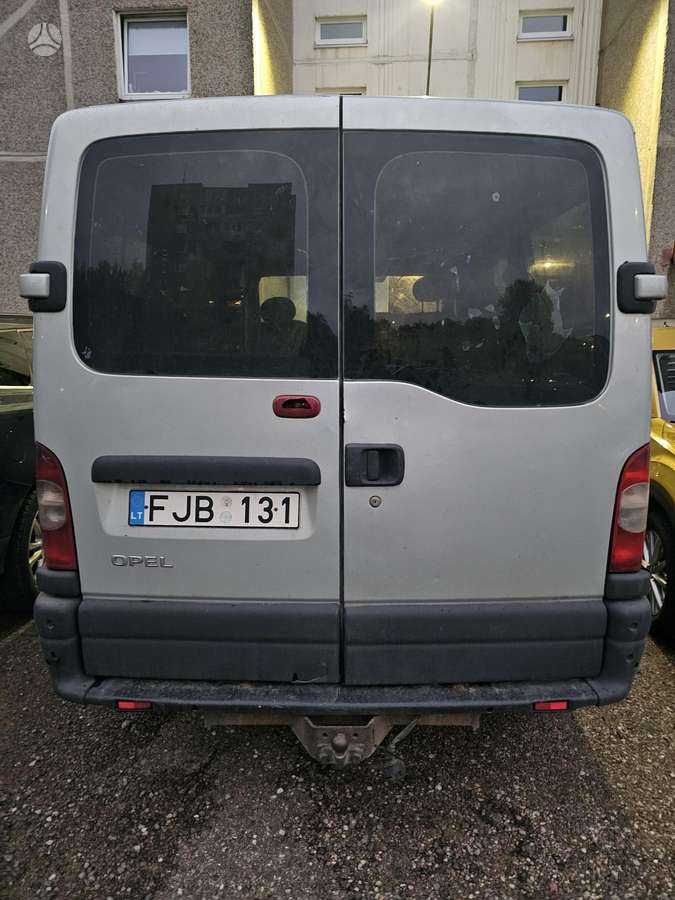Opel Movano 2006 — салон