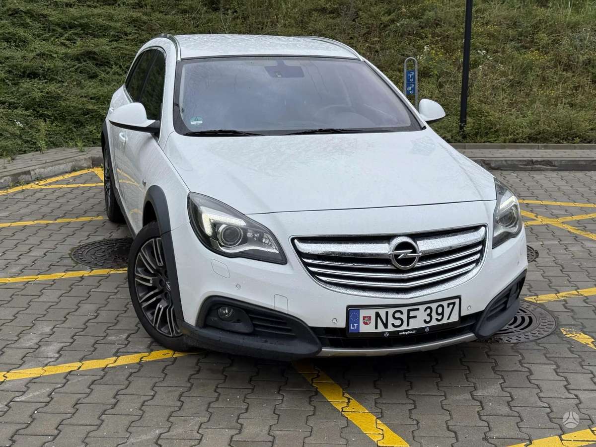 Opel Insignia 2014 — rear view