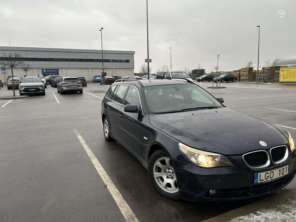 BMW 525 2005 — engine 2497 cm³, 177 HP (130kW)