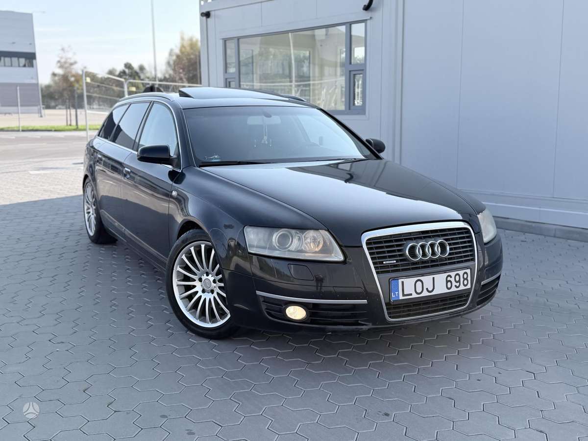 Audi A6 2007 — вигляд ззаду