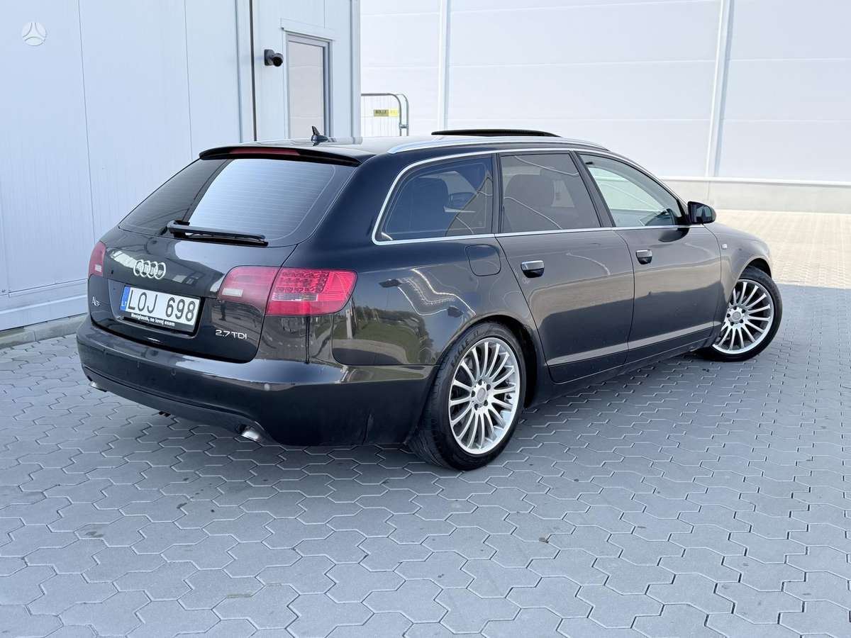 Audi A6 2007 — салон