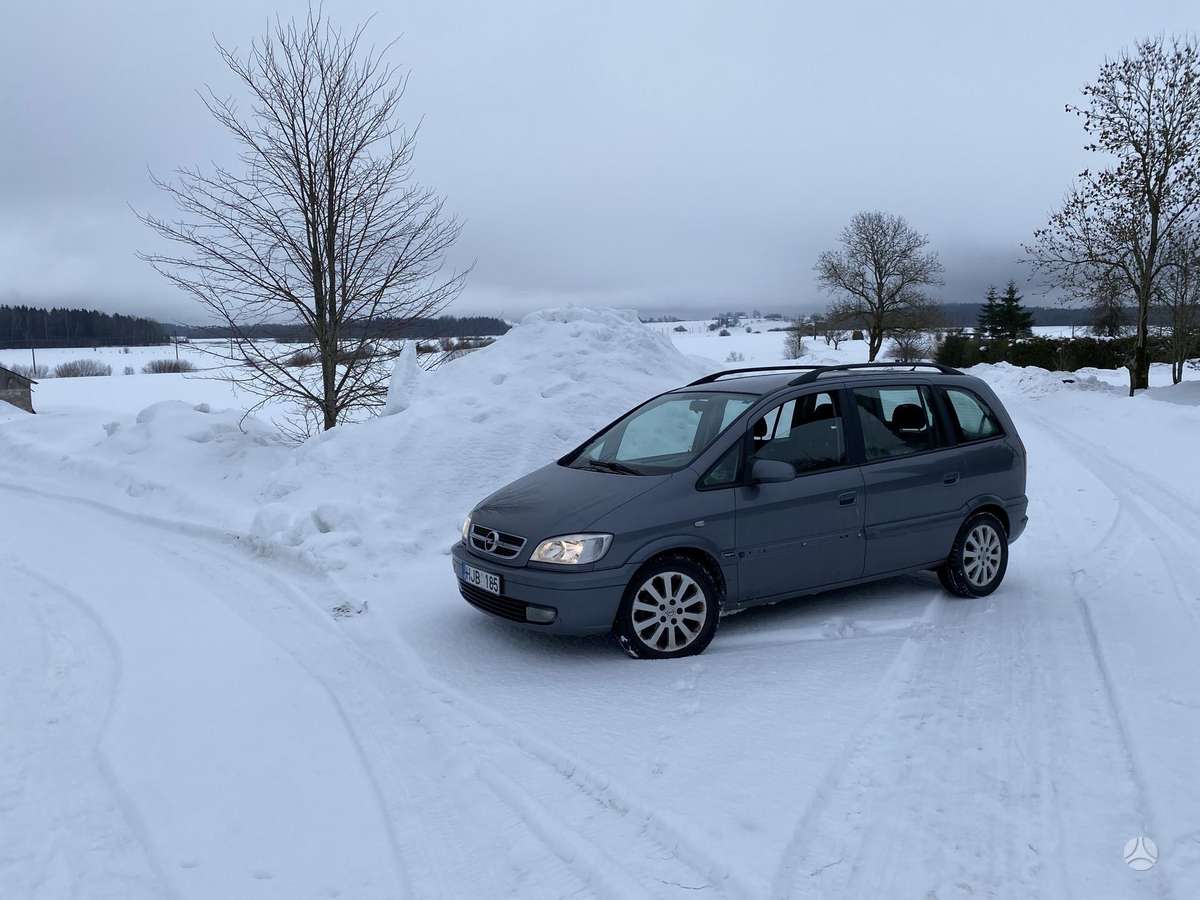 Opel Zafira 2005 — engine 2172 cm³, 125 HP (92kW)