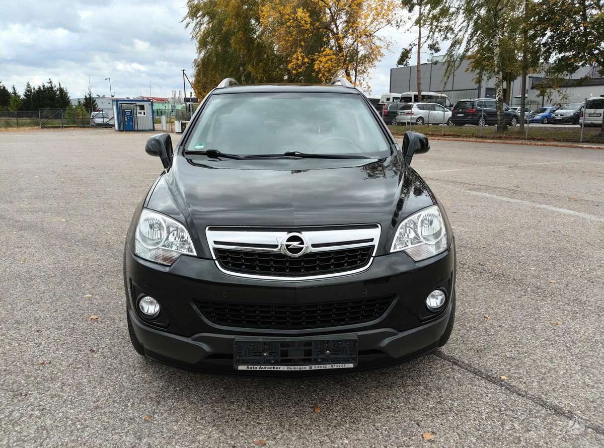 Opel Antara 2013 — вигляд ззаду
