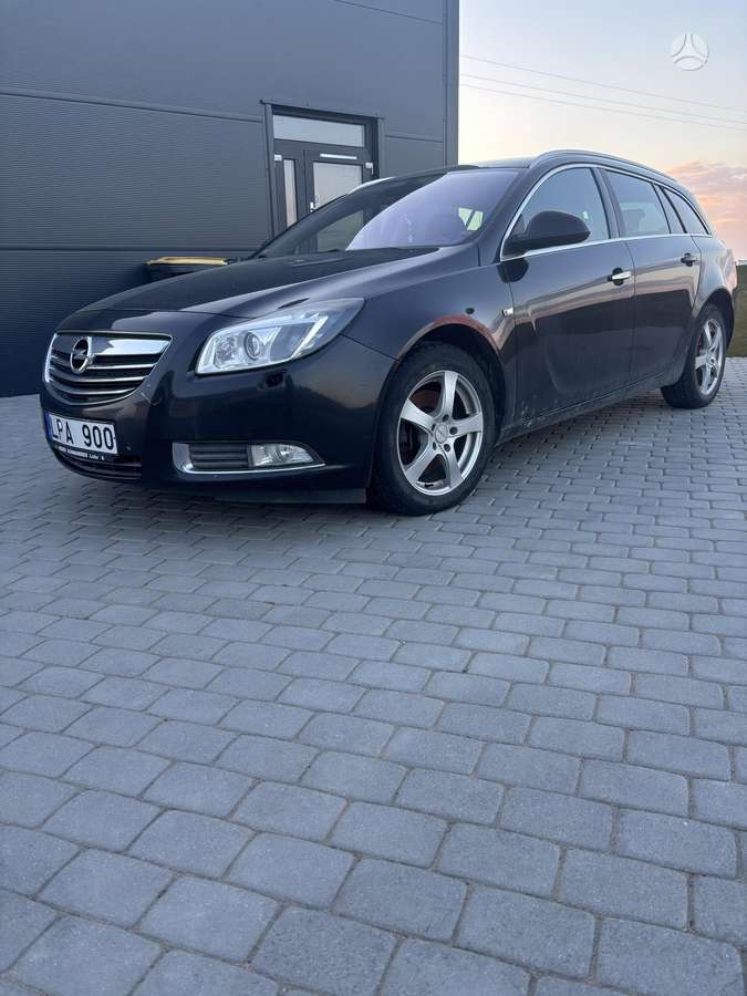 Opel Insignia 2011 — вигляд ззаду