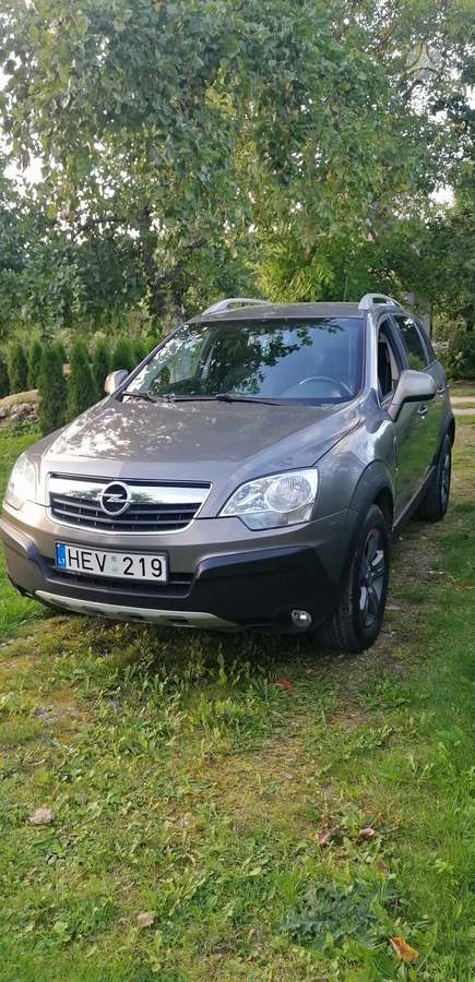 Opel Antara 2007 — rear view