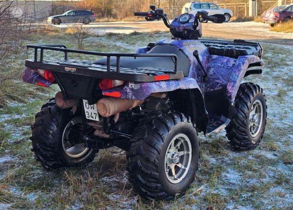 Polaris Sportsman 2005 — вигляд ззаду
