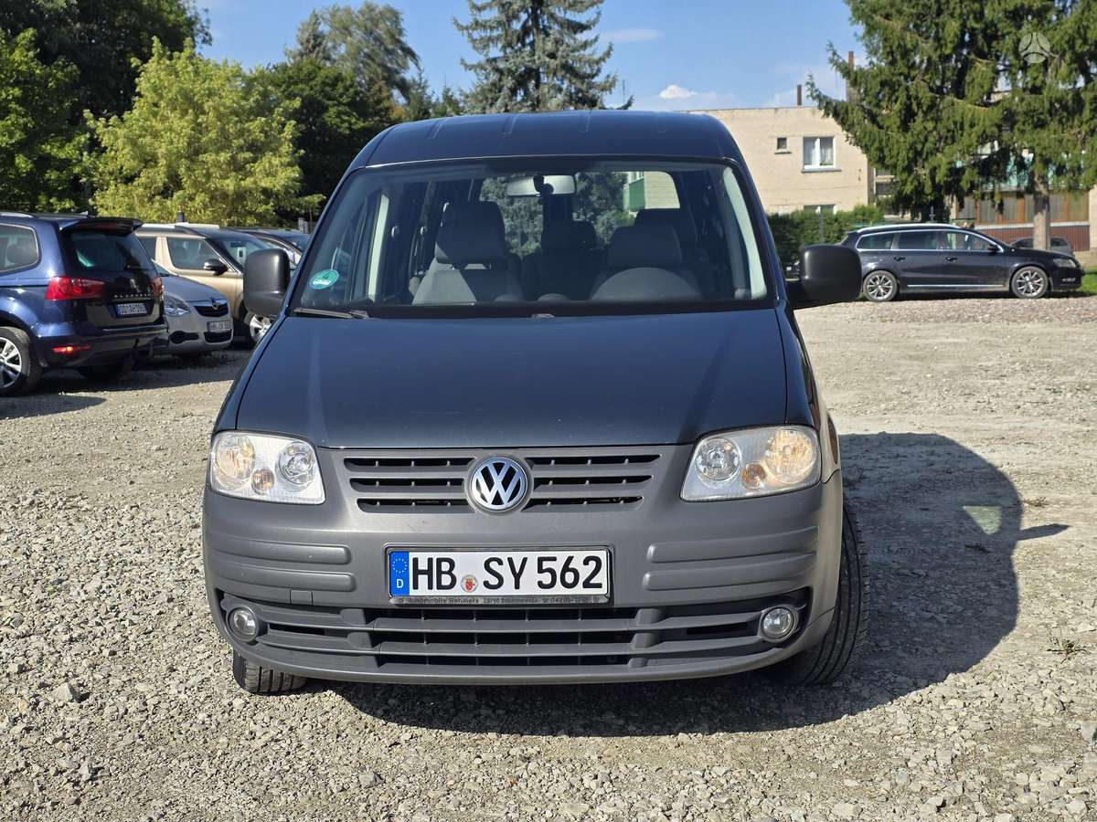 Volkswagen Caddy 2007 — вигляд ззаду