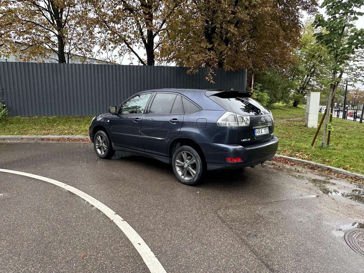 Lexus RX 2007 — вигляд ззаду