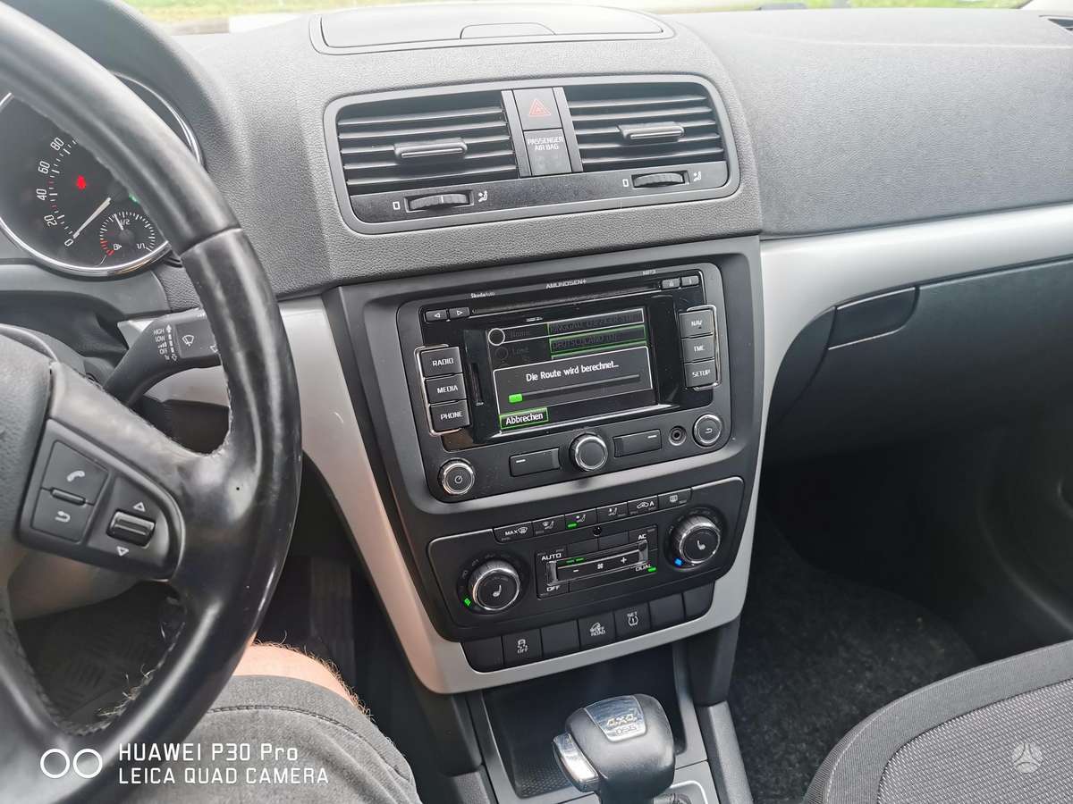 Skoda Yeti 2013 — engine 1968 cm³, 140 HP (103kW)