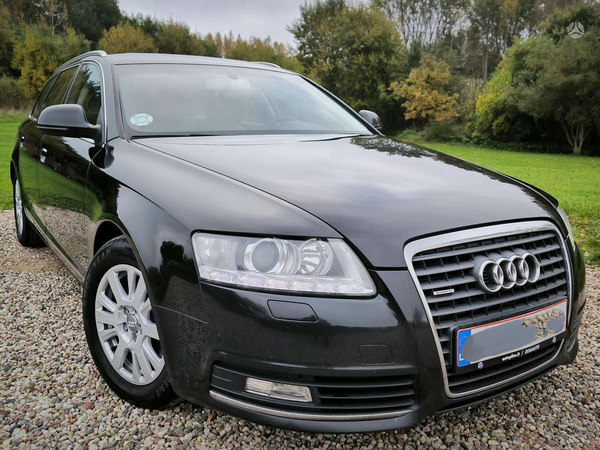 Audi A6 2008 — rear view