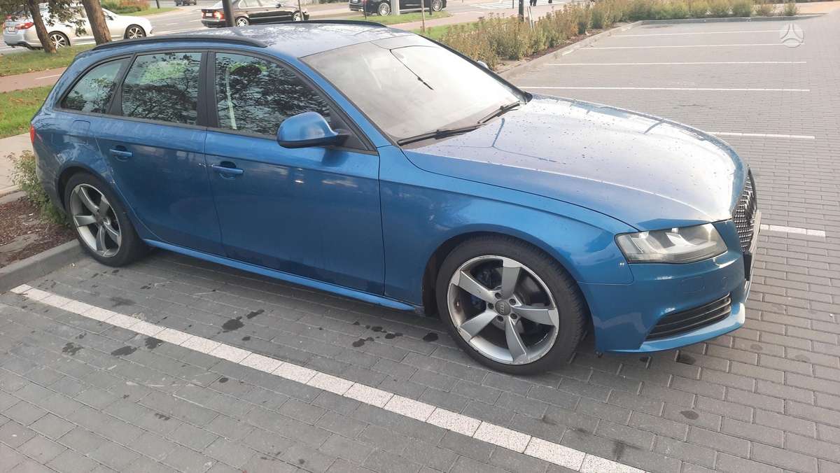 Audi A4 2009 — engine 1798 cm³, 160 HP (118kW)