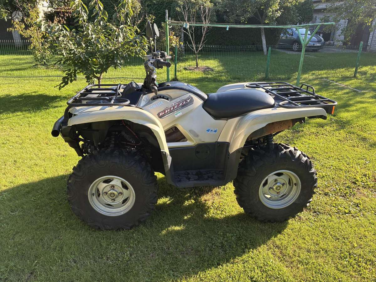 Yamaha Grizzly 2013 — rear view