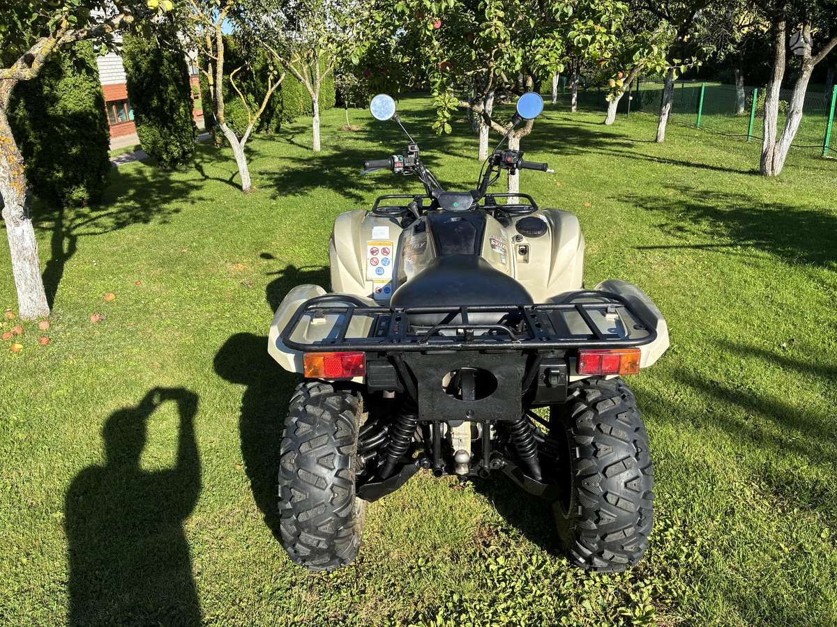 Yamaha Grizzly 2013 — interior