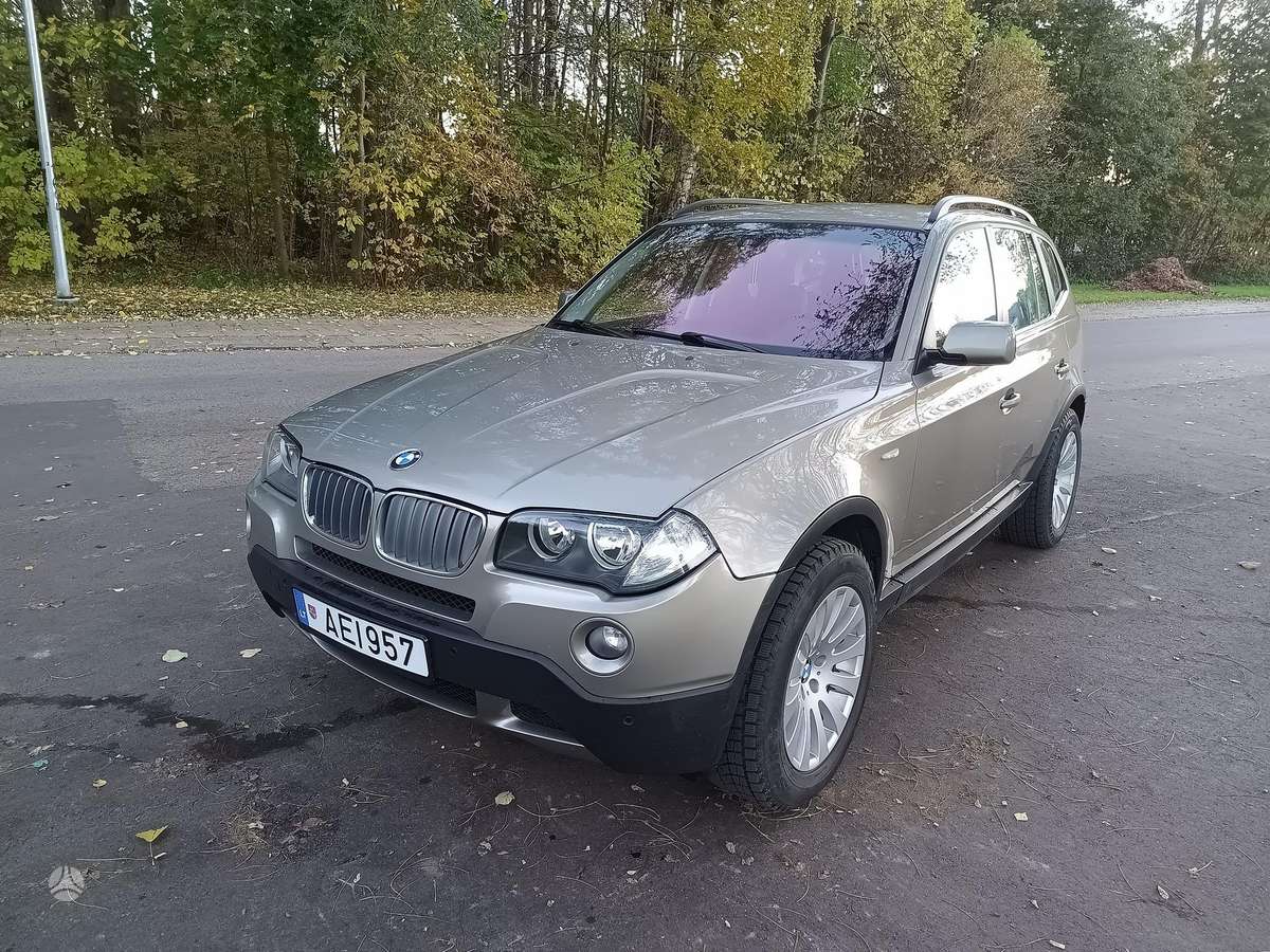 BMW X3 2007 — rear view