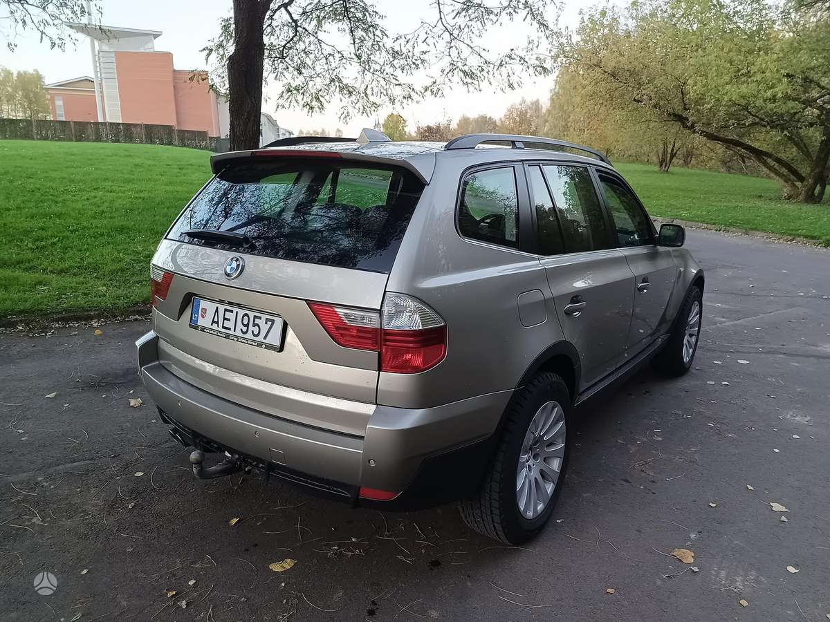 BMW X3 2007 — interior