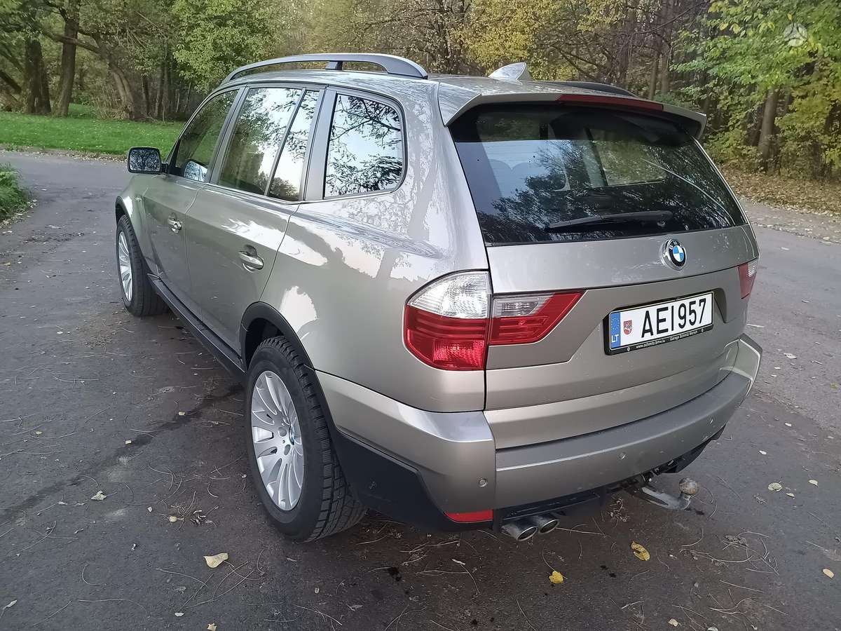 BMW X3 2007 — engine 2993 cm³, 218 HP (160kW)