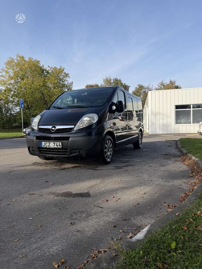 Opel Vivaro 2011 — rear view