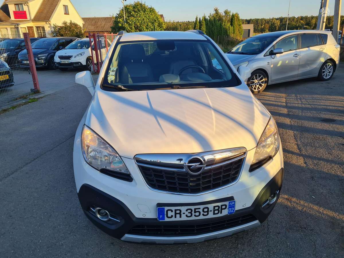 Opel Mokka 2013 — engine 1700 cm³