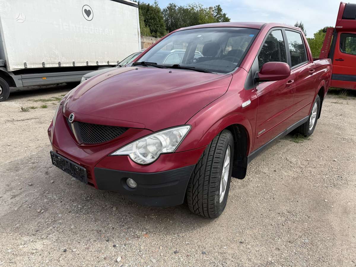 SsangYong Actyon 2007 — rear view