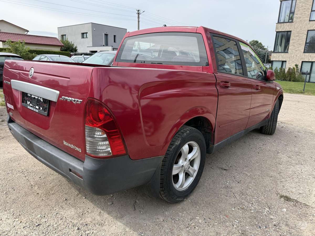 SsangYong Actyon 2007 — engine 2000 cm³, 141 HP (104kW)