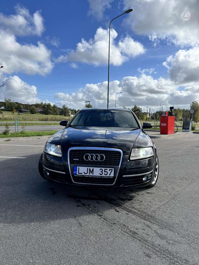 Audi A6 2006 — rear view