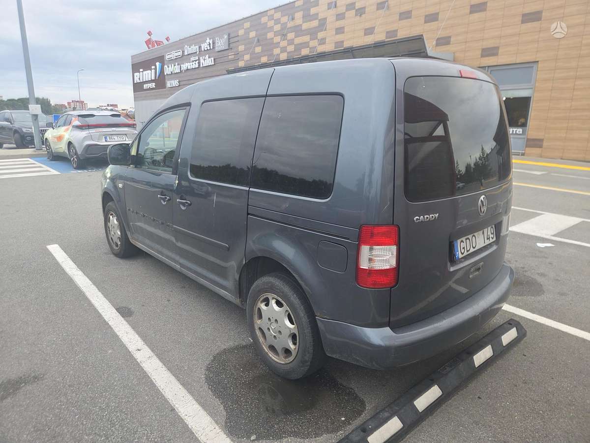 Volkswagen Caddy 2005 — engine 1896 cm³, 105 HP (77kW)