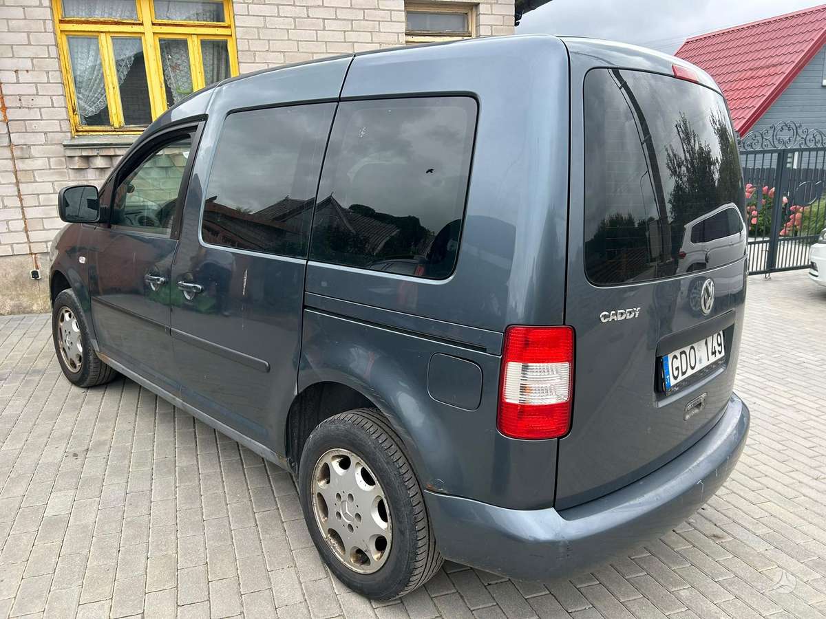 Volkswagen Caddy 2005 — engine 1896 cm³, 105 HP (77kW)
