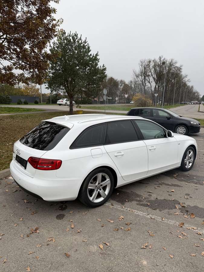 Audi A4 2010 — rear view