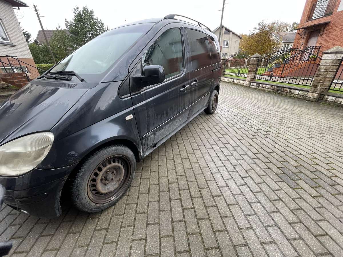 Mercedes-Benz Vaneo 2005 — rear view