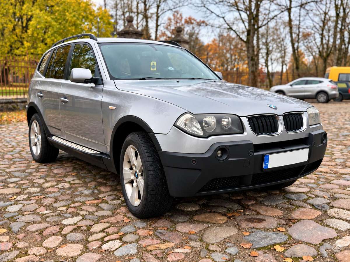 BMW X3 2006 — rear view
