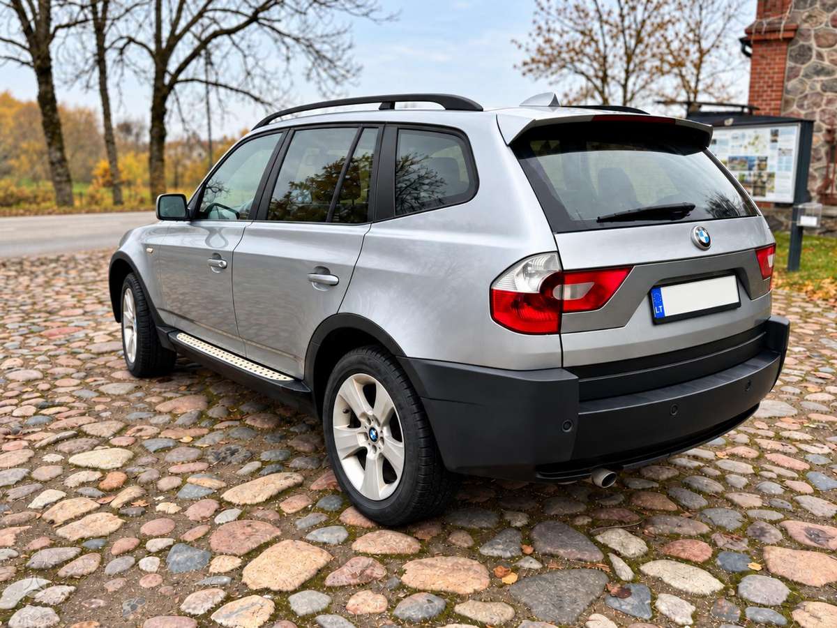 BMW X3 2006 — interior