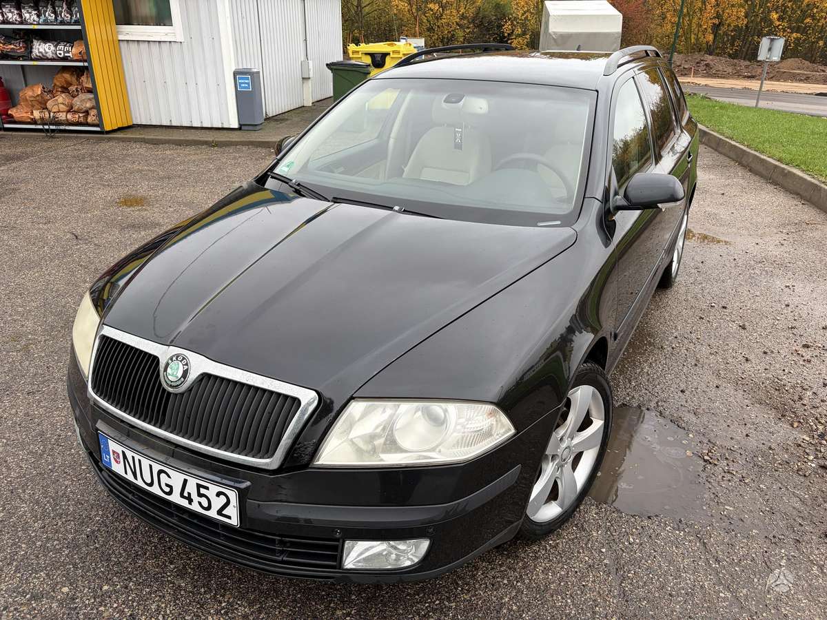 Skoda Octavia 2006 — салон