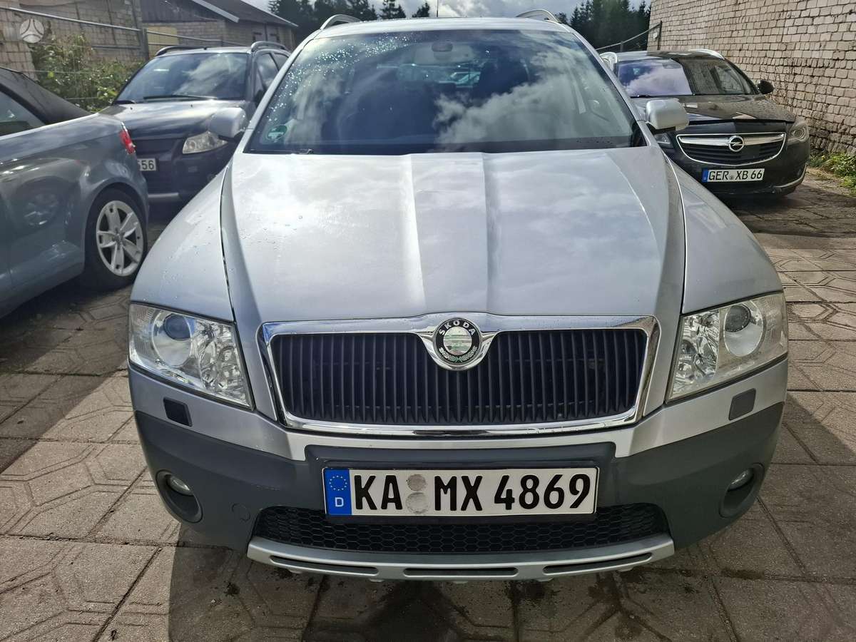 Skoda Octavia 2008 — вигляд ззаду