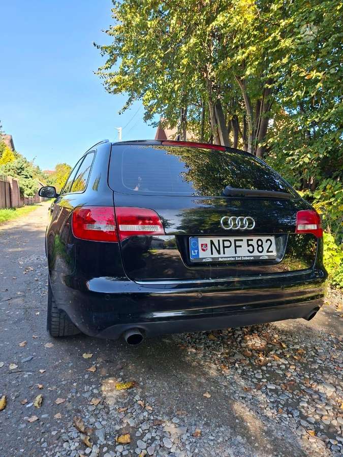 Audi A6 2009 — rear view
