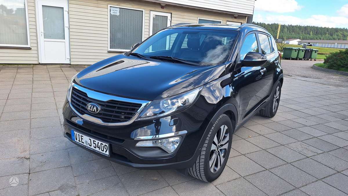 Kia Sportage 2012 — вигляд ззаду
