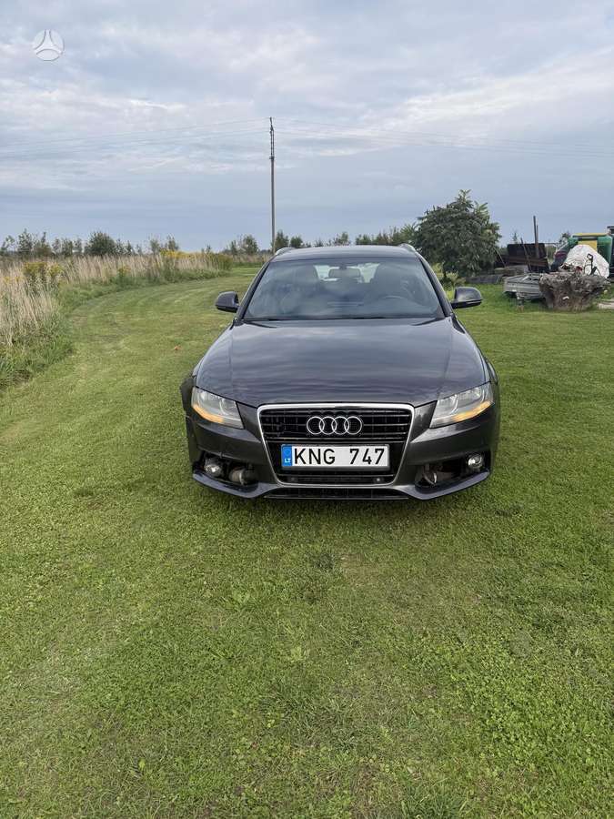 Audi A4 2009 — вигляд ззаду