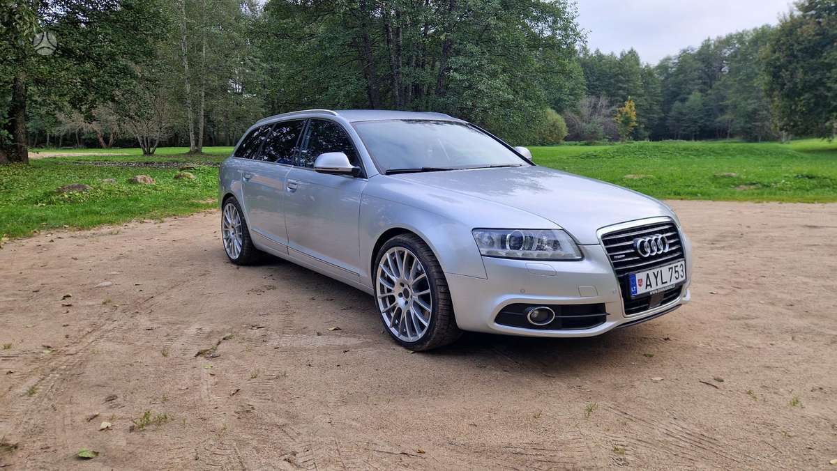 Audi A6 2011 — rear view