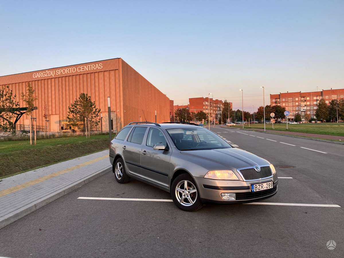 Skoda Octavia 2006 — вигляд ззаду