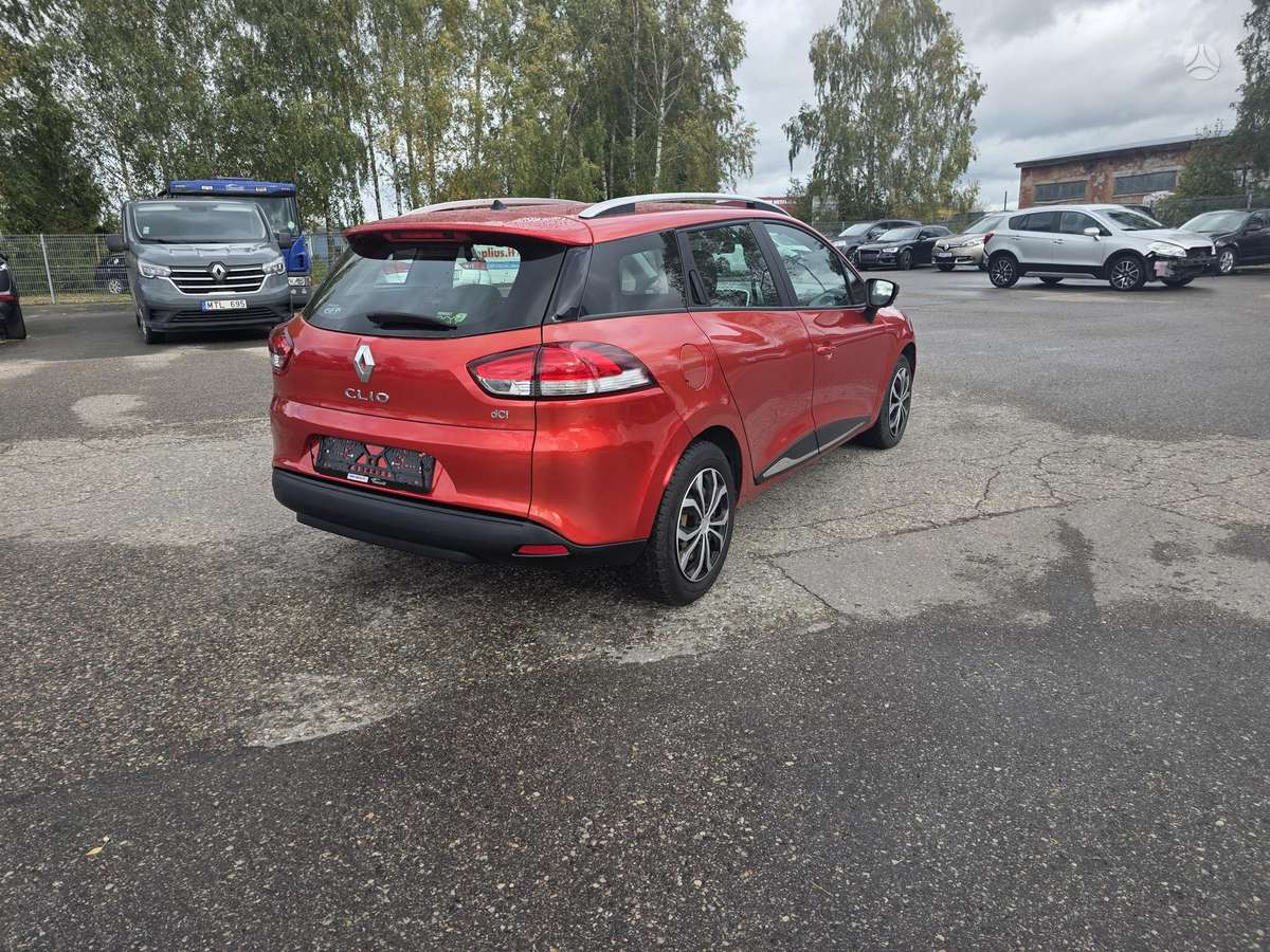Renault Clio 2015 — engine 1461 cm³, 75 HP (55kW)