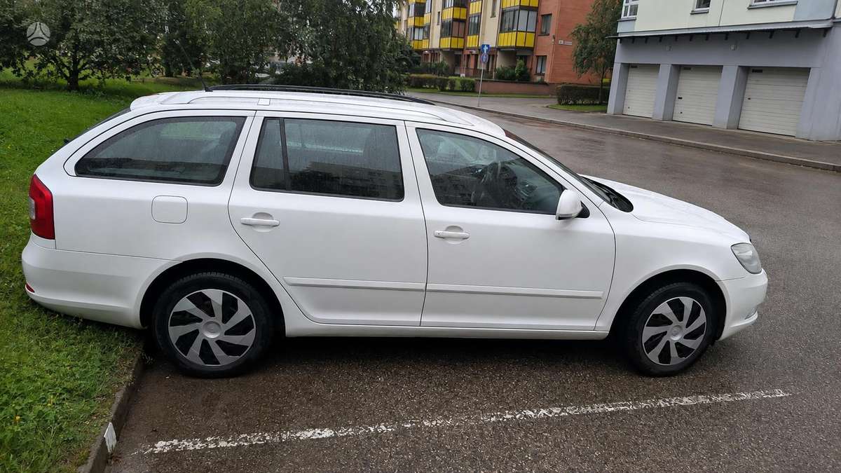 Skoda Octavia 2010 — rear view