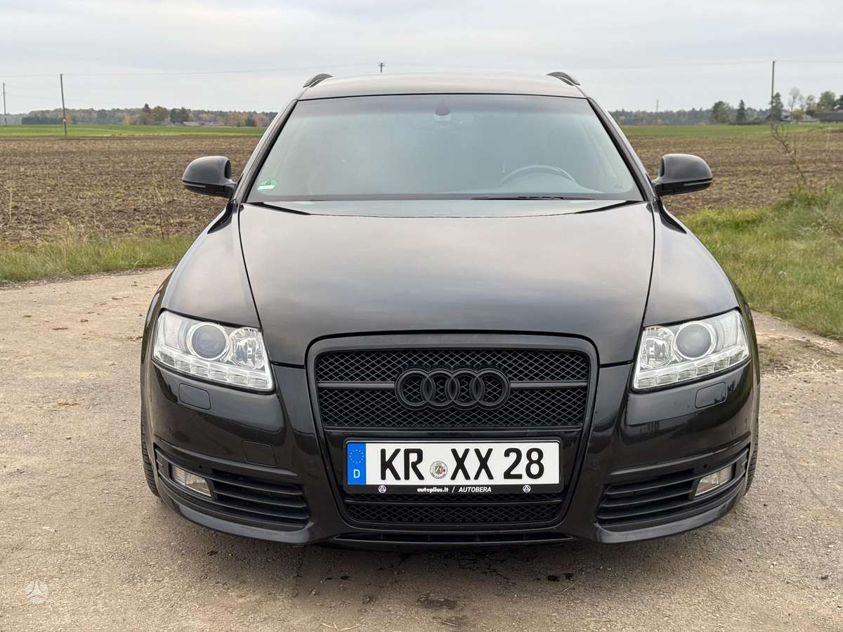 Audi A6 2009 — вигляд ззаду